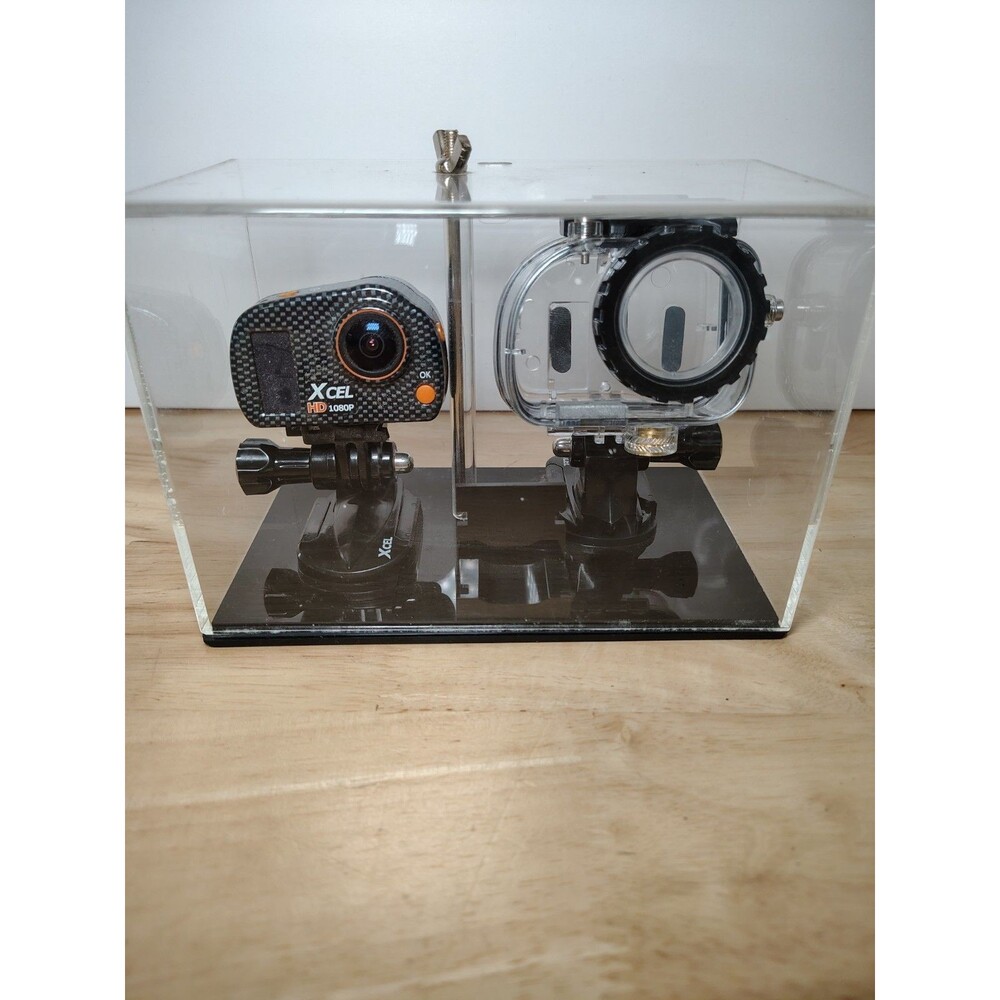 Xcel 1080 HD Carbon Sport Action Camera with Waterproof Housing With Mount